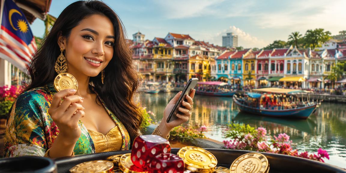 Lakaran antaramuka aplikasi rasmi c20 menampilkan permainan dadu seru